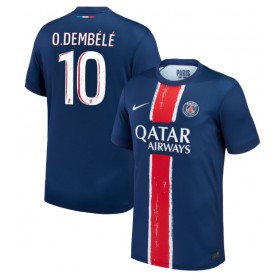 Pánské fotbalový oblečení Paris Saint-Germain Ousmane Dembele #10 Domácí košile 2024-25 Krátkým Rukávem